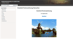 Desktop Screenshot of greetsiel-fewo-hamacher.de